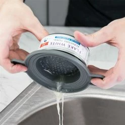 Tovolo Can-Do Can Strainer -Outlet Utensils Store 81 34471 can do can strainer use 2