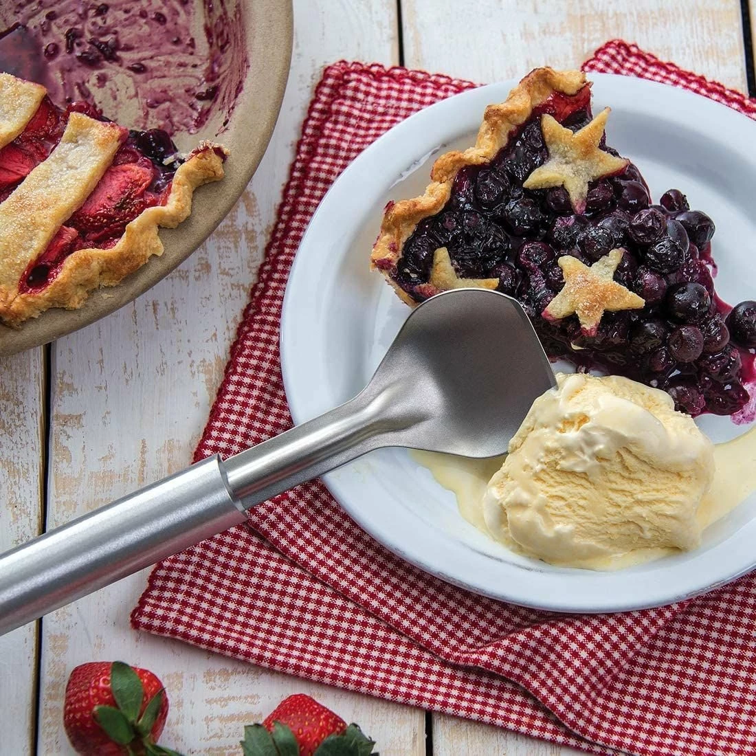 Rada Cutlery Ice Cream Scoop | Silver 5 Rada Cutlery Ice Cream Scoop | Silver - Image 3