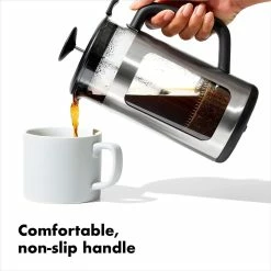 OXO Brew 8-Cup French Press With GroundsLifter -Outlet Utensils Store 81yqv8uma8l. ac sl1500
