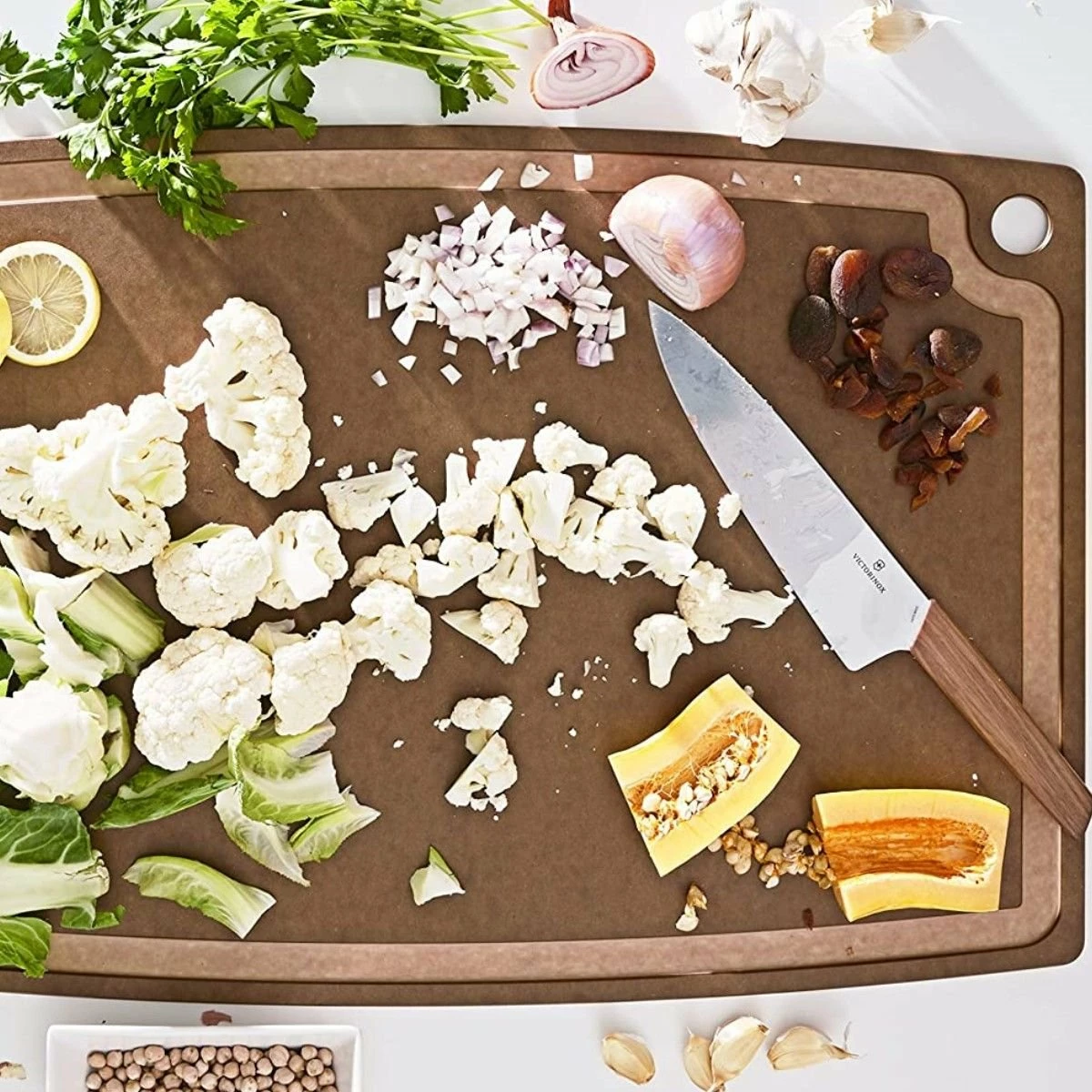 Epicurean Gourmet Series 27" × 17.5" Cutting Board | Nutmeg & Natural 4 Epicurean Gourmet Series 27" × 17.5" Cutting Board | Nutmeg & Natural - Image 2
