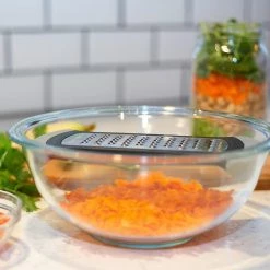 Microplane Extra Coarse Mixing Bowl Grater | Grey/Black -Outlet Utensils Store 91beapp26hl. ac sl1500