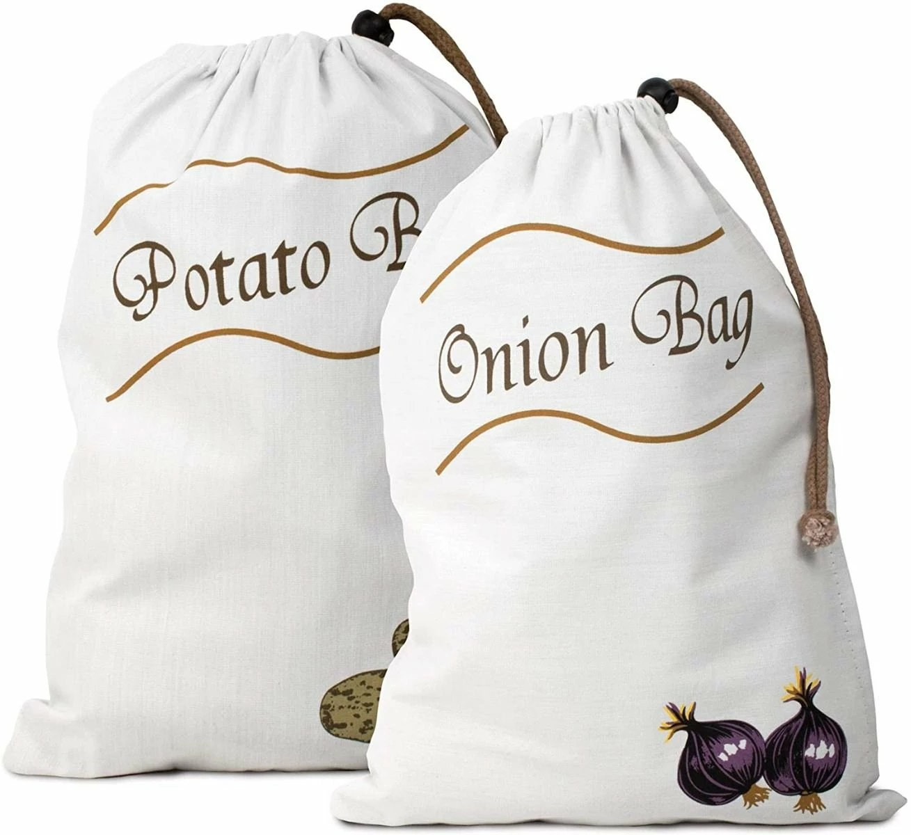 Harold Import Company Harold Import Potato & Onion Saver Bag Set 3 Harold Import Company Harold Import Potato & Onion Saver Bag Set