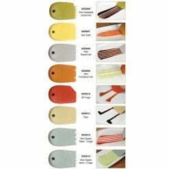 Mercer Culinary Silicone Saw Tooth Plating Wedge -Outlet Utensils Store all plating wedges 1