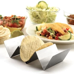 Norpro Stainless Steel Taco Rack | Set Of 2