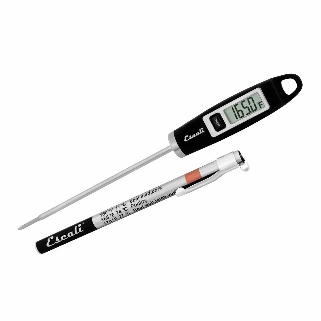 Escali Gourmet Digital Thermometer | Black 3 Escali Gourmet Digital Thermometer | Black