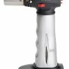 BonJour Chef's Creme Brulee Torch With Fuel Gauge - Brushed Aluminum 2 BonJour Chef's Creme Brulee Torch With Fuel Gauge - Brushed Aluminum -Outlet Utensils Store bonjour chef torch with fuelgauge 53386
