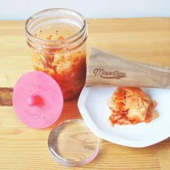 Masontops 9pc Wide Mouth Fermentation Kit 9 Masontops 9pc Wide Mouth Fermentation Kit -Outlet Utensils Store cfk9w masontops fermentation kit lifestyle