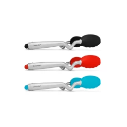 Dreamfarm 9" Clongs Silicone Tongs | Black -Outlet Utensils Store clongsrange 2