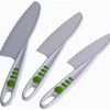 Curious Chef TCC50029 Three Piece Nylon Knife Set -Outlet Utensils Store curious chef tcc50029 popup