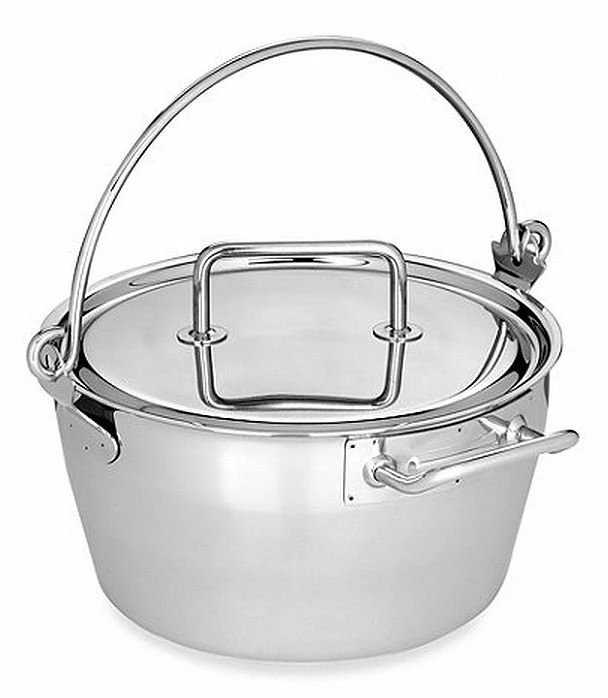 Demeyere RESTO Maslin Pan - 5Ply 10.6 Qt. Jam Pot 4 Demeyere RESTO Maslin Pan - 5Ply 10.6 Qt. Jam Pot - Image 2