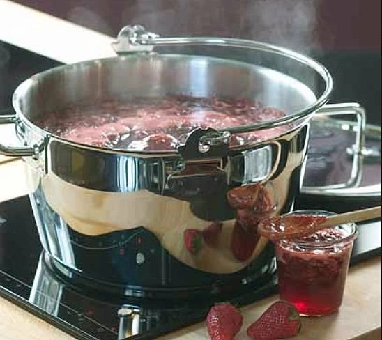 Demeyere RESTO Maslin Pan - 5Ply 10.6 Qt. Jam Pot 3 Demeyere RESTO Maslin Pan - 5Ply 10.6 Qt. Jam Pot