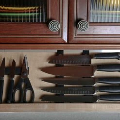 Drop Block Under Cabinet Knife Storage Rack - Small -Outlet Utensils Store dropblock91