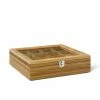 Bredemeijer Natural Bamboo Teabox | 12 Compartments -Outlet Utensils Store dvfqziiq
