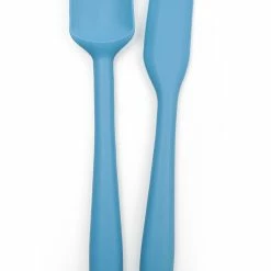 RSVP International RSVP 2-Piece 8" Silicone Spatula Set – Turquoise