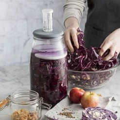 Kilner Fermentation Silicone Lid & Air Lock Set -Outlet Utensils Store fermentlid5