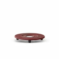 Bredemeijer Xilin Cast Iron Coaster | Red