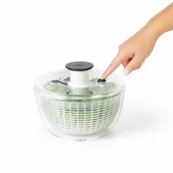 OXO Good Grips Little Salad Spinner (8") -Outlet Utensils Store gg 1045409 4a
