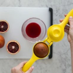 OXO Citrus Squeezer - Yellow -Outlet Utensils Store gg 1057962 11205700 1063790 4 blog