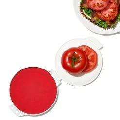 OXO Cut & Keep Silicone Tomato Saver -Outlet Utensils Store gg 11250000 2b