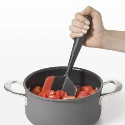 OXO Ground Meat Chopper & Turner -Outlet Utensils Store ground meat chopper turner neatly chops tomatoes