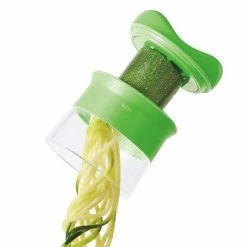 OXO Good Grips 3 Blade Hand Held Spiralizer- Makes 3 Different Noodles -Outlet Utensils Store hand held spiralizer making noodles 11194200 1