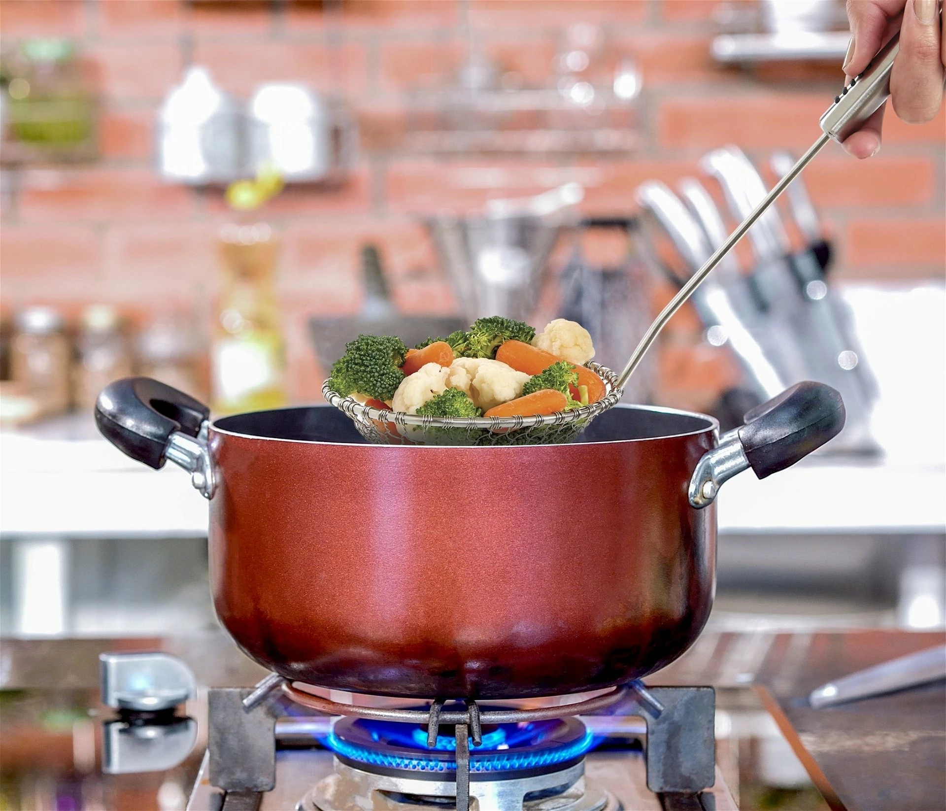 Helen's Asian Kitchen Helens Asian Kitchen 7" Spider Skimmer 5 Helen's Asian Kitchen Helens Asian Kitchen 7" Spider Skimmer - Image 3