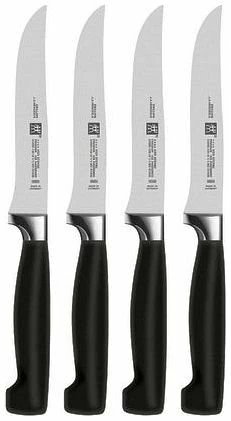 Zwilling J.A. Henckels Four Star 4 Piece Steak Knife Set 3 Zwilling J.A. Henckels Four Star 4 Piece Steak Knife Set