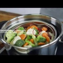 Fissler Vitavit® Premium S4 Pressure Cooker With Perforated Insert | 6.3 Qt. -Outlet Utensils Store hqdefault 47 29