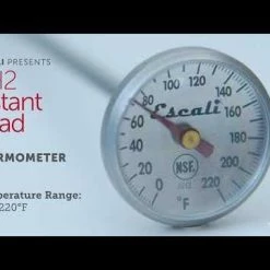 Escali Instant Read Dial Thermometer -Outlet Utensils Store hqdefault 7 39
