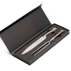 Hammer Stahl Cutlery 2-Piece Carving Knife & Fork Set 8 Hammer Stahl Cutlery 2-Piece Carving Knife & Fork Set -Outlet Utensils Store hs 6442 hammer stahl 2 piece carving set
