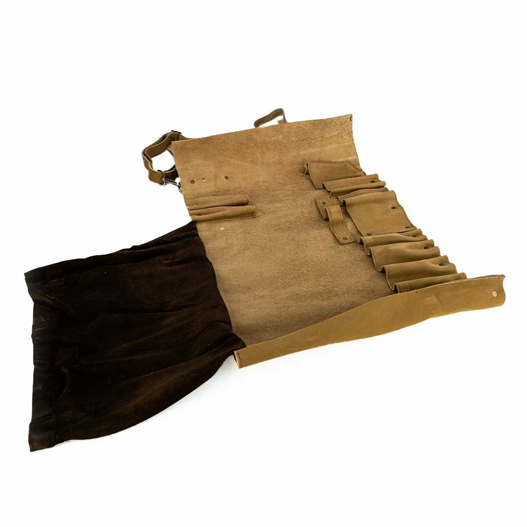 Hammer Stahl Cutlery Premium Leather Knife Roll - 11 Slot 5 Hammer Stahl Cutlery Premium Leather Knife Roll - 11 Slot - Image 3