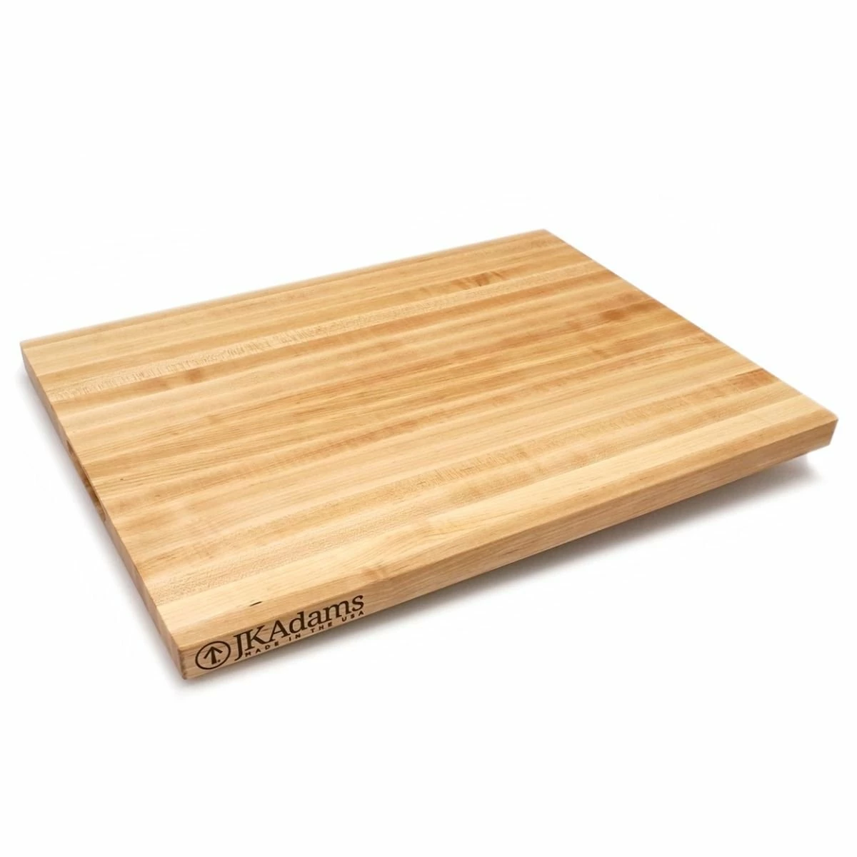 JK Adams Professional Edge Grain Maple Cutting Board | 24" X 18" X 1.5" 3 JK Adams Professional Edge Grain Maple Cutting Board | 24" X 18" X 1.5"