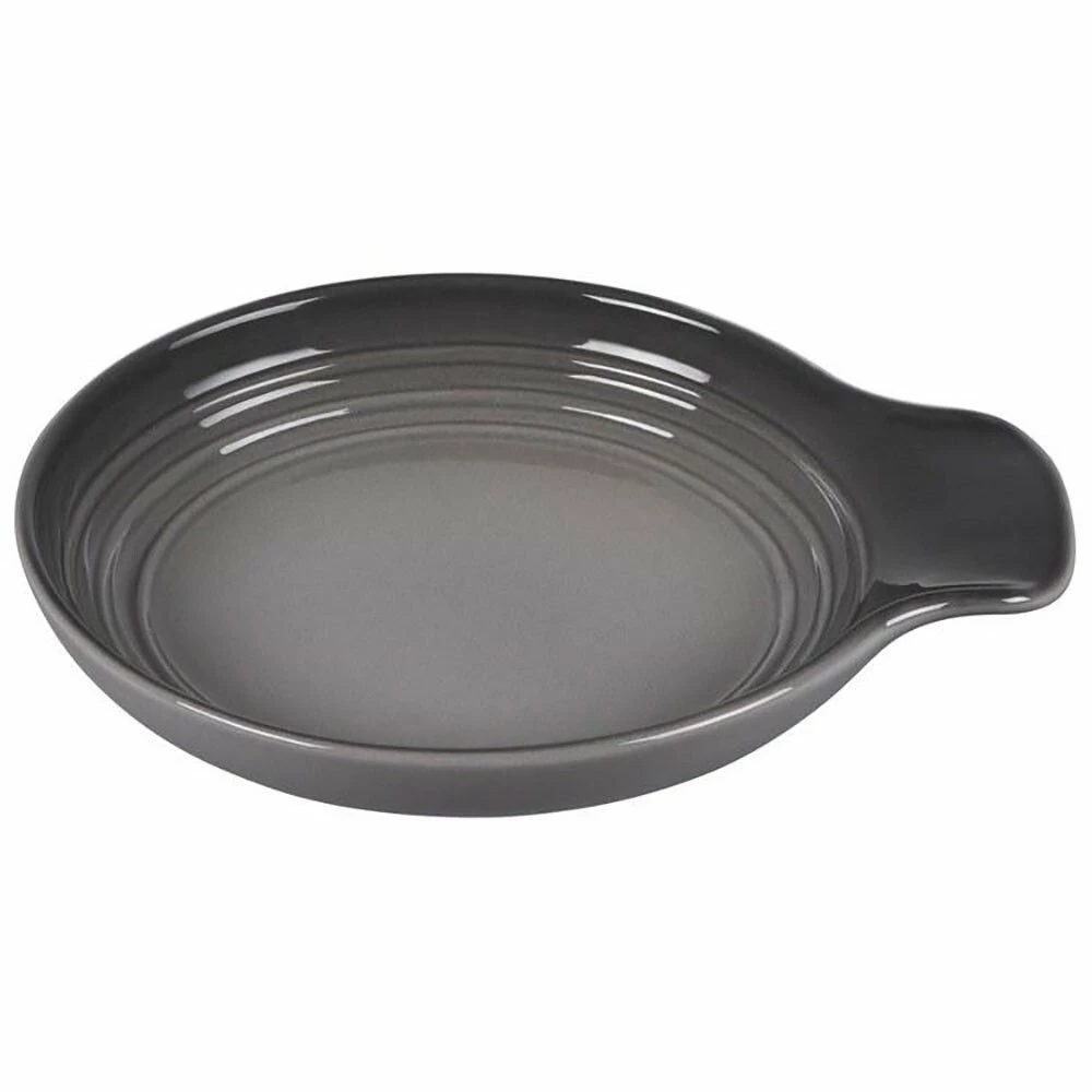 Le Creuset 6" Spoon Rest | Oyster Grey 4 Le Creuset 6" Spoon Rest | Oyster Grey - Image 2