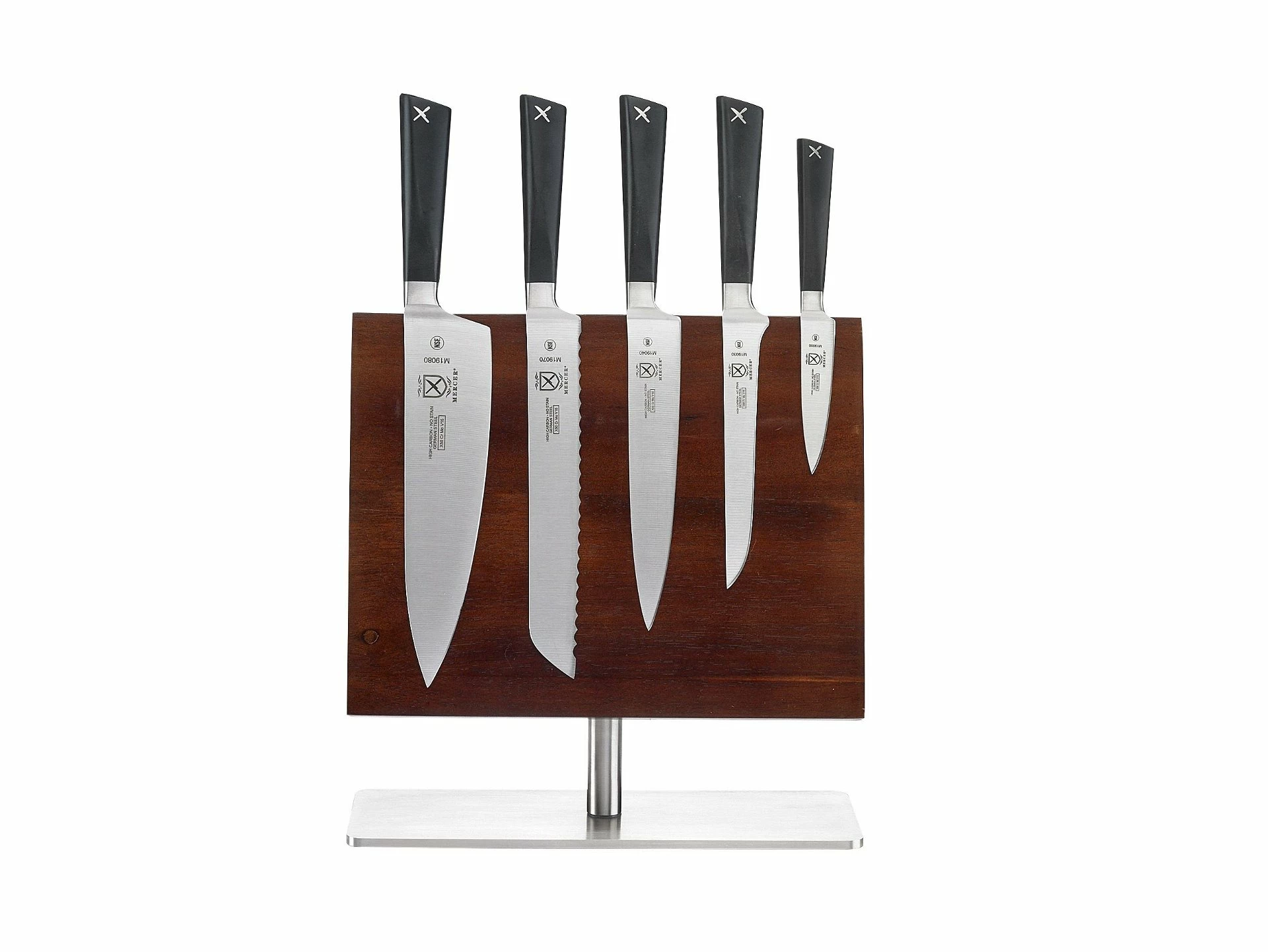 Mercer Cutlery Mercer Culinary 6 Piece Zum Magnetic Board Set 3 Mercer Cutlery Mercer Culinary 6 Piece Zum Magnetic Board Set