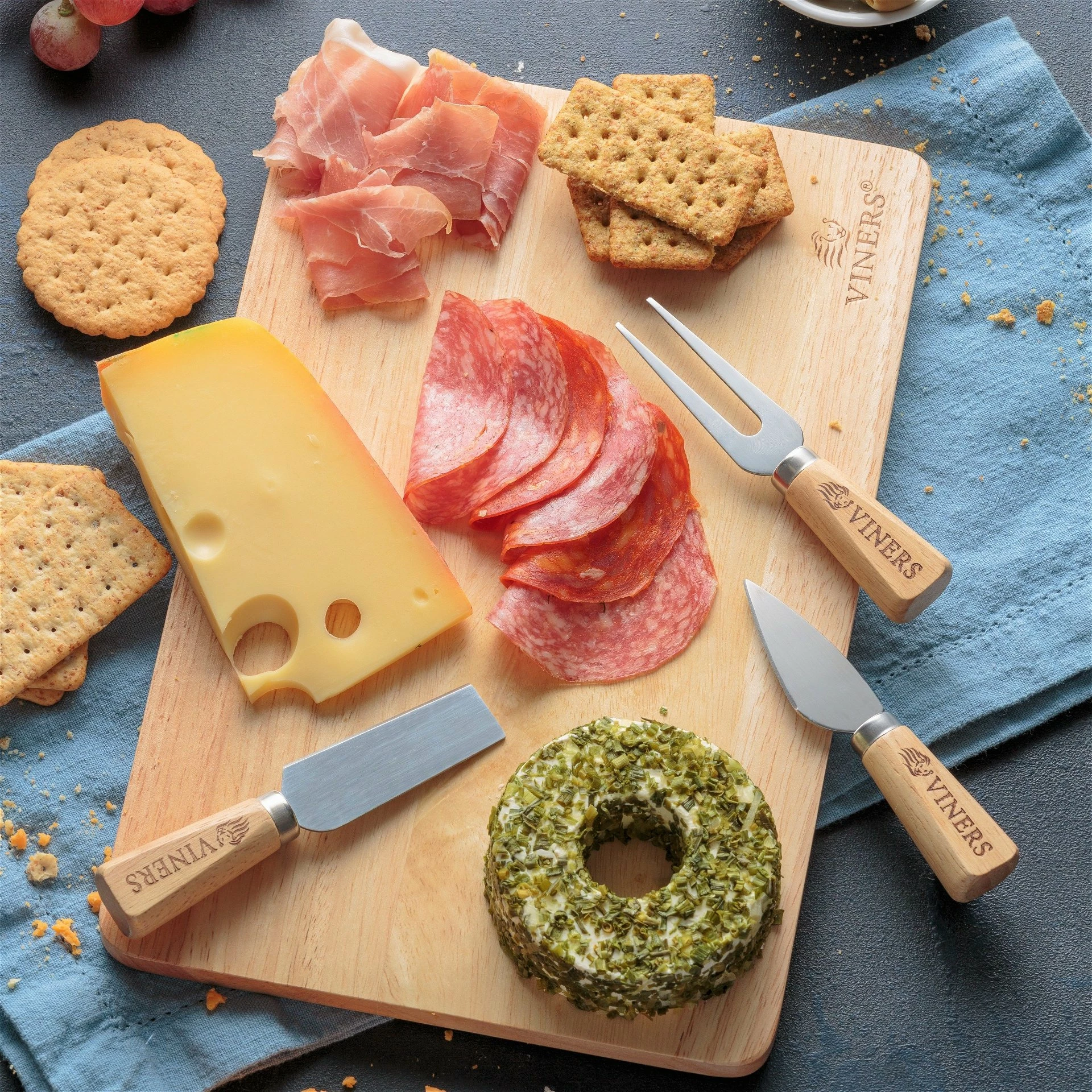 Viners Everyday Cheese Board Gift Set 3 Viners Everyday Cheese Board Gift Set - Image 2