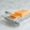 Fox Run White Marble Cheese Slicer -Outlet Utensils Store marble cheese slicer lifestyle 3841
