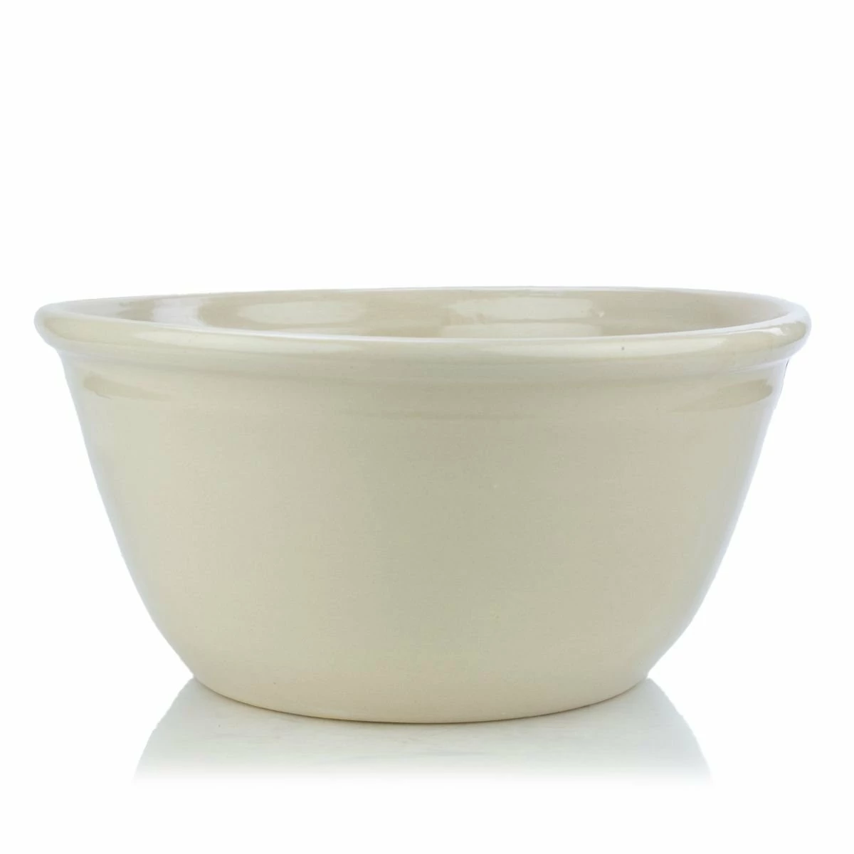 Martinez Pottery Hand Turned Stoneware 16" Bowl | Natural 3 Martinez Pottery Hand Turned Stoneware 16" Bowl | Natural