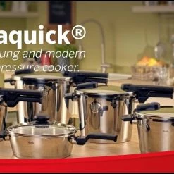 Fissler Vitaquick® Stainless Steel Pressure Cooker | 6.4 Qt. -Outlet Utensils Store maxresdefault 1 129