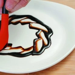 Mercer Culinary Mercer Silicone Plating Brush - 60" Angle -Outlet Utensils Store mercer plating tools m35601 image 03