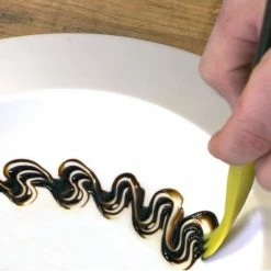 Mercer Culinary Mercer Silicone Plating Brush - 5mm Round Arch 7 Mercer Culinary Mercer Silicone Plating Brush - 5mm Round Arch -Outlet Utensils Store mercer plating tools m35604 image 05