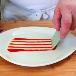 Mercer Culinary Mercer 8-Piece Silicone Wedge Set -Outlet Utensils Store mercer culinary 8 piece silicone plating wedge set 4mm square notch plating wedge