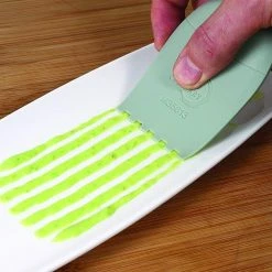 Mercer Culinary Mercer 8-Piece Silicone Wedge Set -Outlet Utensils Store mercer culinary 8 piece silicone plating wedge set 5mm square notch plating wedge