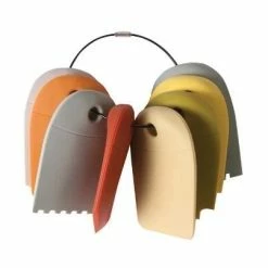 Mercer Culinary Mercer 8-Piece Silicone Wedge Set -Outlet Utensils Store mercer culinary 8 piece silicone wedge set wire loop