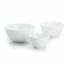 Mosser Glass 3-Piece Mixing Bowl Set (20oz, 40oz, 60oz) | Milk -Outlet Utensils Store milkmix1