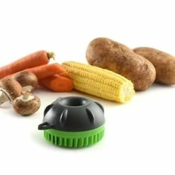 Norpro Silicone Vegetable Brush -Outlet Utensils Store norpro green silicone vegetable brush effective on veggies