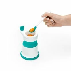OXO Tot Baby Food Mill 7 OXO Tot Baby Food Mill -Outlet Utensils Store oxo tot teal baby food mill smooth results