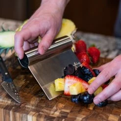Everything Kitchens Bench & Dough Scraper -Outlet Utensils Store peony lifestyle shoot 1893