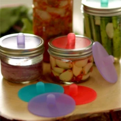 Masontops Wide Mouth Fermentation Pickle Pipes - Set Of 4 9 Masontops Wide Mouth Fermentation Pickle Pipes - Set Of 4 -Outlet Utensils Store ppi4w masontops pickle pipes lifestyle 2