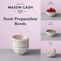 Mason Cash Innovative Kitchen Food Prep Bowls | Set Of 4 -Outlet Utensils Store prepbowls5