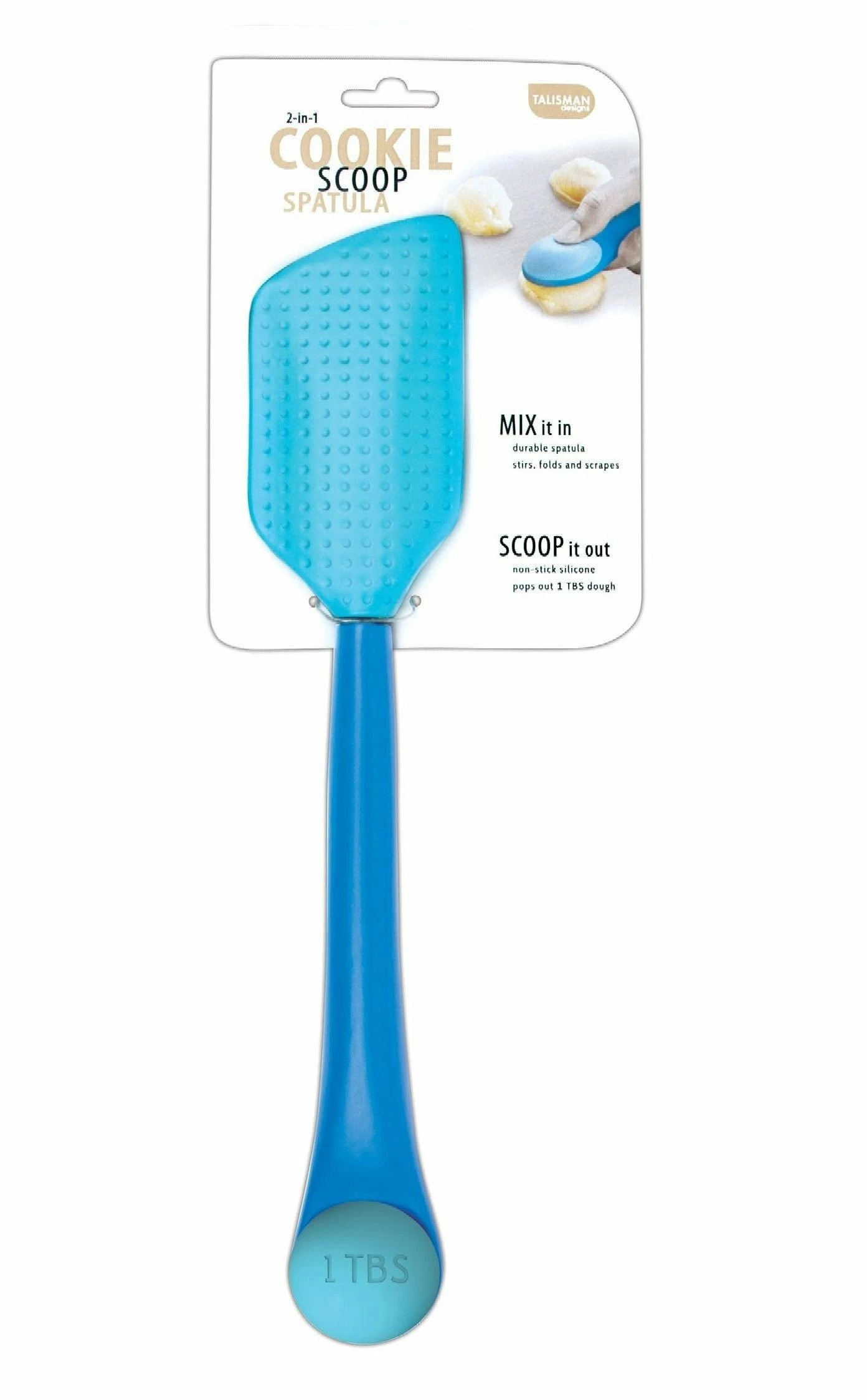 Talisman Designs 2-in-1 Cookie Scoop & Spatula 3 Talisman Designs 2-in-1 Cookie Scoop & Spatula
